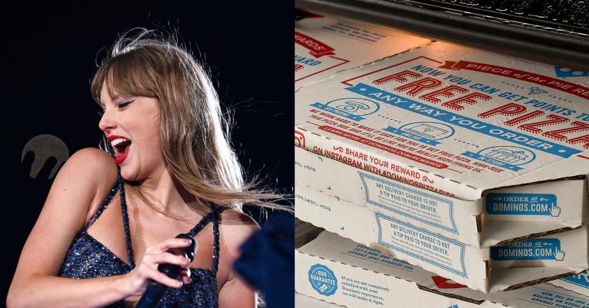 Fans Say Taylor Swift Is ‘So Real’ for Having Domino's Pizza Delivered at Eras Tour Show