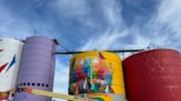 $750K Saginaw silo mural set to finish by July 4 fireworks show, organizer predicts