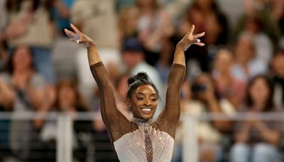 Biles continues Olympic build-up with ninth all-around US gymnastics title