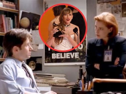 El homenaje de Gillian Anderson a The X-Files con una referencia a Taylor Swift