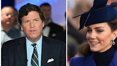 YouTubers said they pranked Tucker Carlson by pretending to be a royal employee behind the Kate Middleton photo fiasco