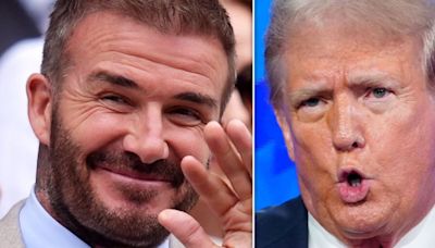 Joe Biden Campaign Kicks Donald Trump With David Beckham Meme