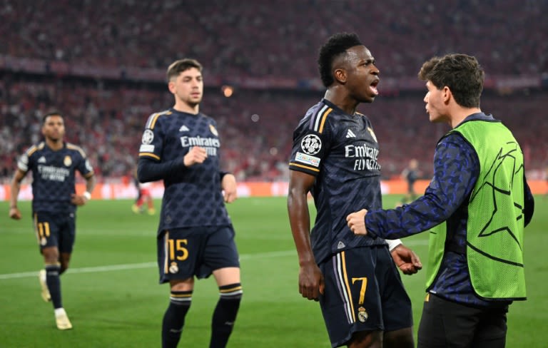 Vinicius hits brace as Real Madrid come back to snatch draw at Bayern