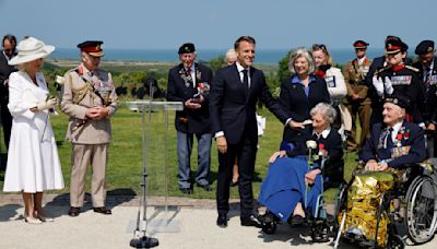 The Latest | D-Day's 80th anniversary brings World War II veterans back to the beaches of Normandy