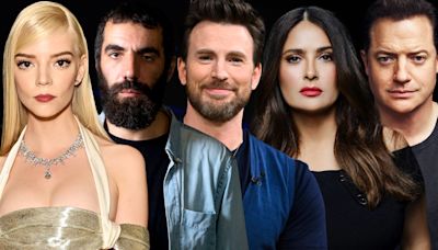 ...Hot Cannes Package: Chris Evans, Anya Taylor-Joy, Salma Hayek Pinault & Brendan Fraser Lead Cast On Romain Gavras...
