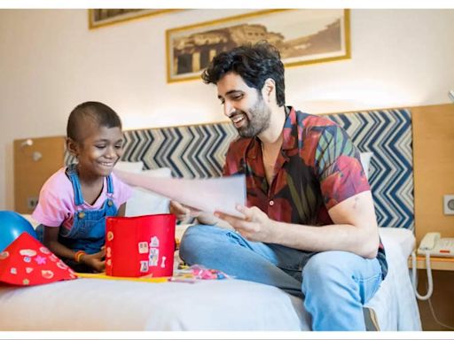 Adivi Sesh’s birthday surprise for girl battling cancer; spends a day with her and her family | Telugu Movie News - Times of India