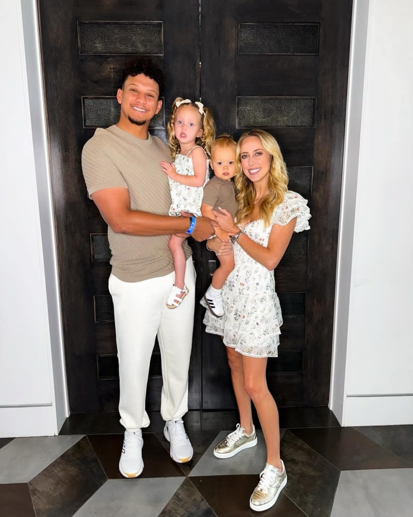 Patrick Mahomes Sweetly Pays Tribute to Wife Brittany on Mother's Day
