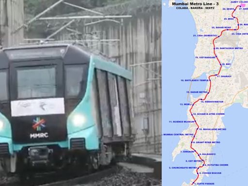 Mumbai: 'Commissioning Of Metro 3 Route Only By July 2024,' Says MMRCL