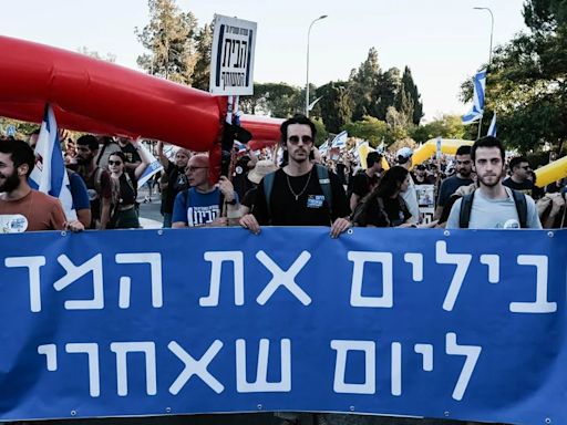 Graves disturbios en nuevas protestas contra Netanyahu en Israel