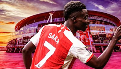 Bukayo Saka's Shirt Number History