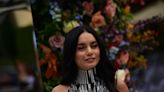 Vanessa Hudgens Looks Wickedly Good in Plunging Witch Dress