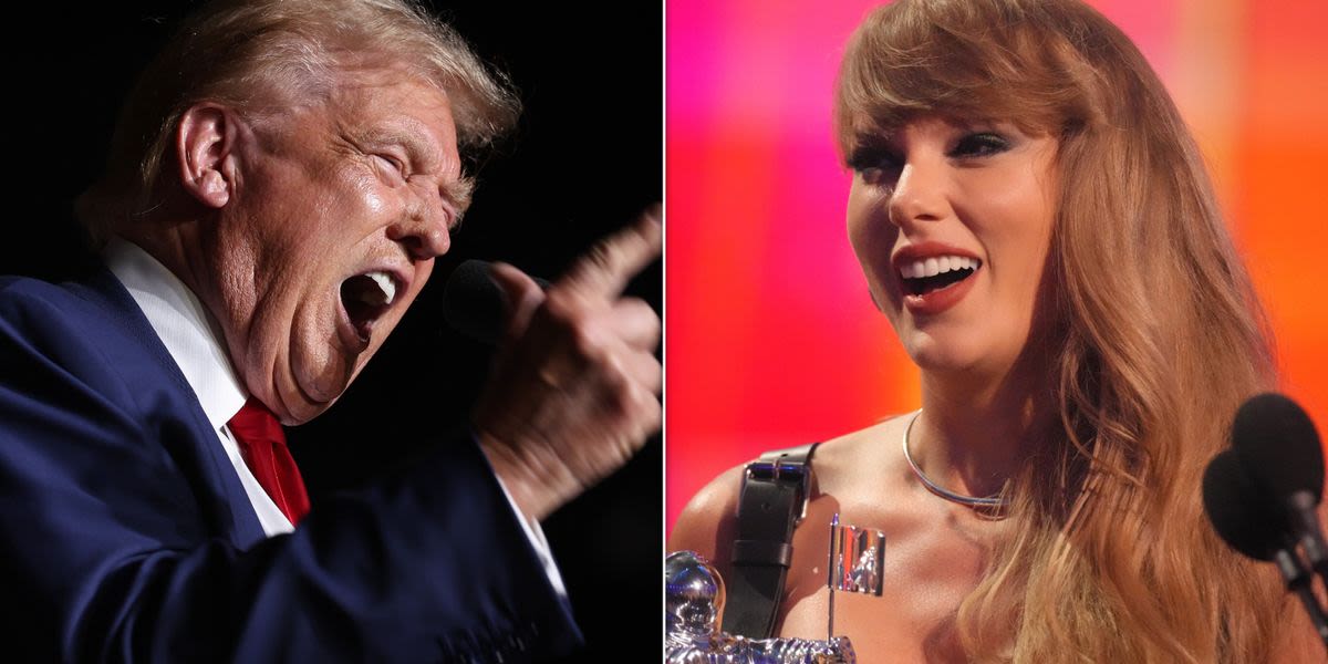 Trump Declares Hatred For Taylor Swift After Harris Endorsement