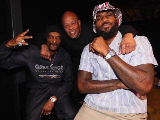 LeBron James, Eminem, And More Attend Snoop Dogg And Dr. Dre’s Gin & Juice UK Launch Event