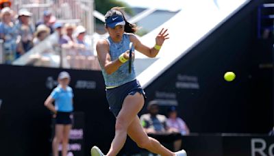 Emma Raducanu beats Sloane Stephens 6-4, 6-0 at Eastbourne