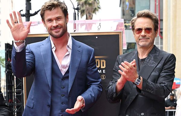 Robert Downey Jr. reveals how every Avenger describes Chris Hemsworth: 'Here comes the roast'