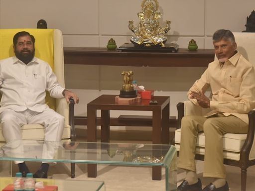 Maharashtra CM Shinde, Andhra CM Naidu agree to work closely on infrastructure, development agendas