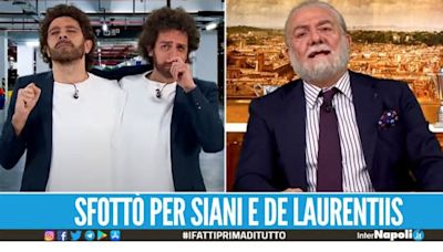 Gigi e Ross imitano Alessandro Siani e Max Giusti diventa De Laurentiis