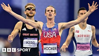 Paris 2024 Olympics: Great Britain's Josh Kerr takes 1500m silver behind shock champion Cole Hocker