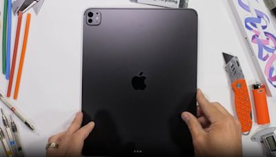 Apple最薄iPad Pro結構歷代最強！ 無懼彎曲測試火燒都無傷 | am730