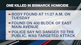 Bismarck Police investigate homicide