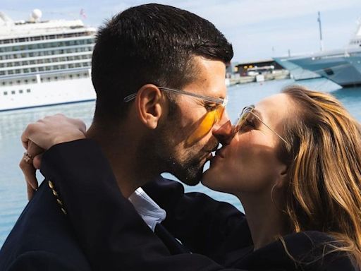 La sincera declaración de amor de Djokovic a su esposa: 'Te amo'