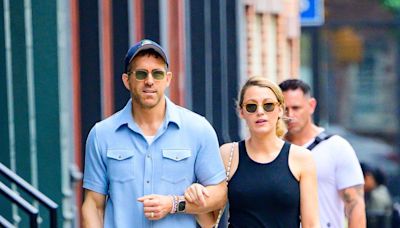 Blake Lively and Ryan Reynolds Style the Same Sneaker Two Ways While Out in NYC