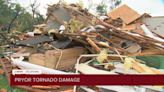 'God protected us' | Pryor families cleaning up after storms