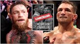 Conor McGregor's comeback fight vs Michael Chandler at UFC 303 officially CANCELLED