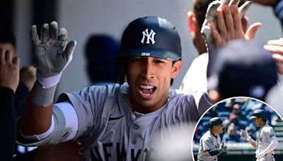 Oswaldo Cabrera returns to lineup with key homer as Yankees start Guardians doubleheader with win