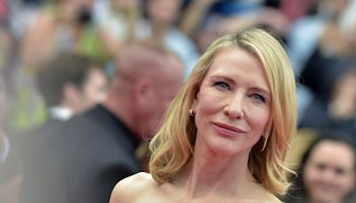 Guys! Cate Blanchett has cut her hair into a short, shaggy, chin-length bob