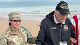 Taps and tears: WWII veterans visit D-Day’s bloodiest beach