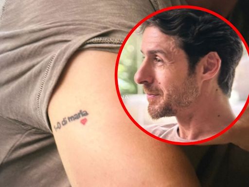 Pablo Aimar reveló un conmovedor tatuaje en su brazo que involucra a su hijo y Di María