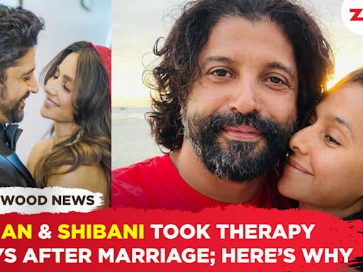 Farhan Akhtar and Shibani Dandekar sought therapy two days after their wedding. Find out why!