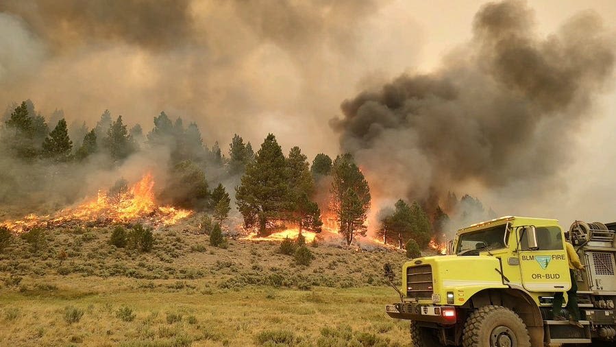 Oregon wildfire map: Track 38 uncontrolled blazes that have burned nearly 1 million acres