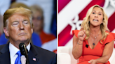 Trump Disapproves Marjorie Taylor Greene's Bid To Oust House Speaker Mike Johnson: 'She's Got Fight...But This Is Not The...