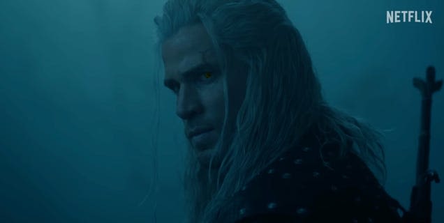 Liam Hemsworth's Witcher Sure Looks a Lot Like Henry Cavill's Witcher