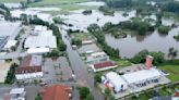 A firefighter dies and a long-distance train derails amid heavy rains and flooding in Germany