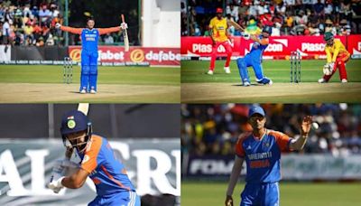 ...Century To Rinku Singhs Blistering Knock: Top 10 Records Tumbled During Indias 100-Run Win Over Zimbabwe In 2nd T20I