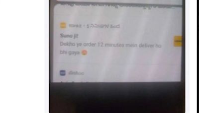 "Alien Language": Bengaluru Man Slams Blinkit For Sending Notifications In Hindi