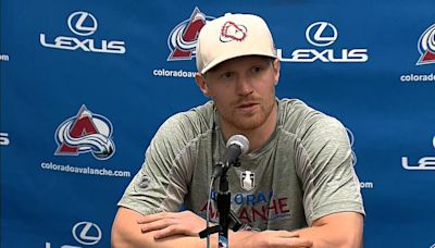 Gabe Landeskog says it was "torture" not being able to suit up for Colorado Avalanche during playoffs