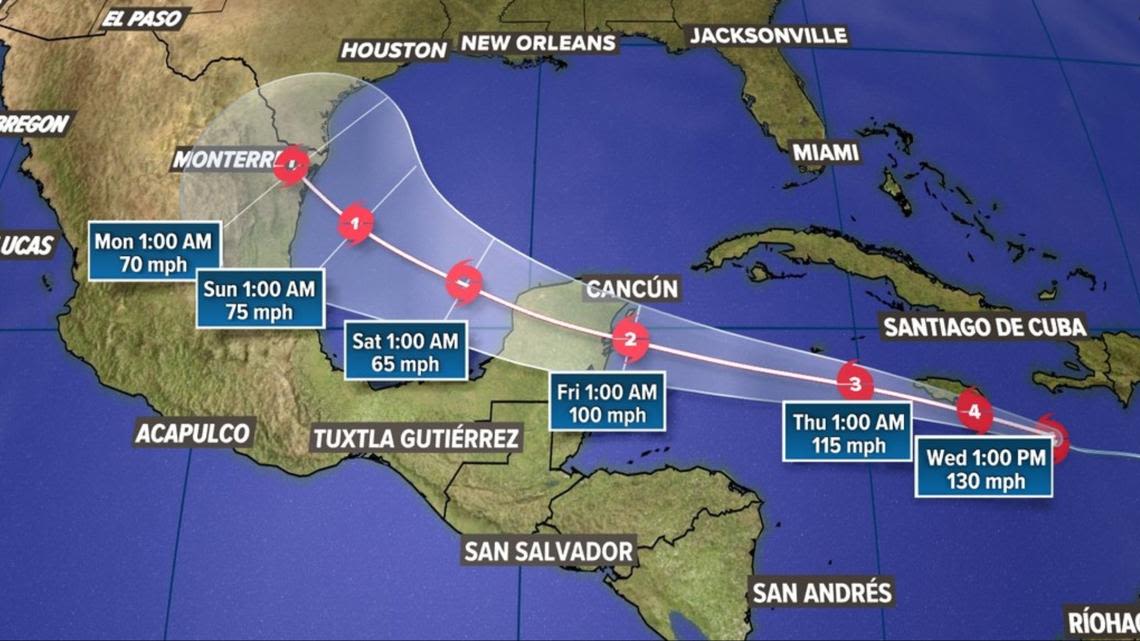 Hurricane Beryl tracker: Where is it now? Where is it going?