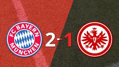 Bayern Múnich superó a Eintracht Frankfurt con dos tantos de Harry Kane