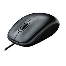 Logitech B100 Corded Mouse, Wired USB Mouse for Computers and Laptops ...