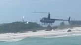 WATCH: Man lands helicopter amid protected bird nests on Egmont Key