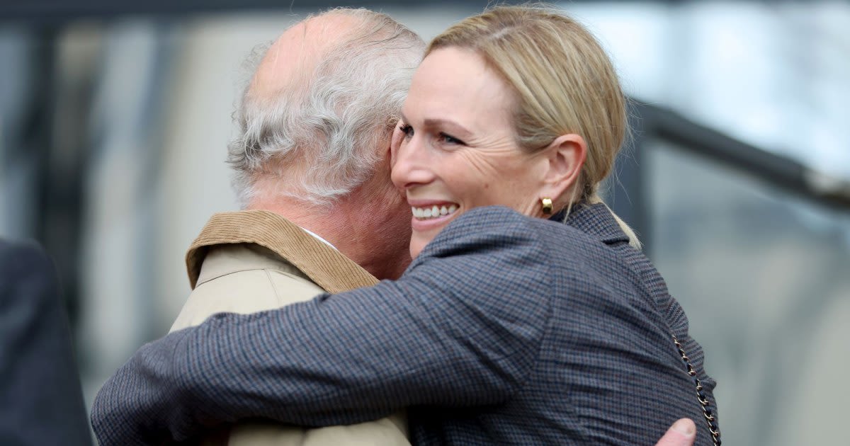 King Charles’ Niece Zara Breaks Protocol, Hugs Him in Reunion