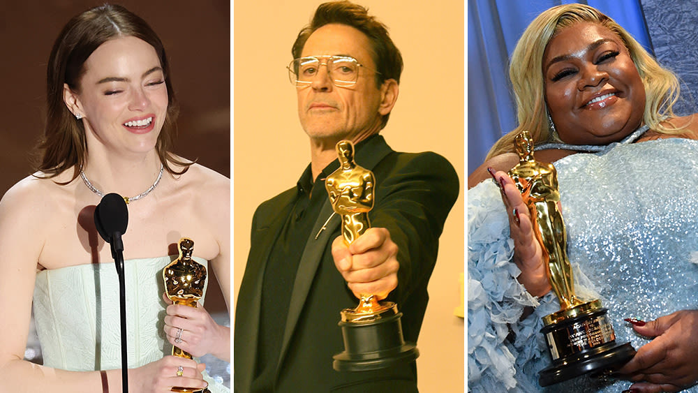 Will Oscar Winners Robert Downey Jr, Emma Stone, & Da’Vine Joy Randolph Also Dominate Emmys And Join A Very Exclusive...