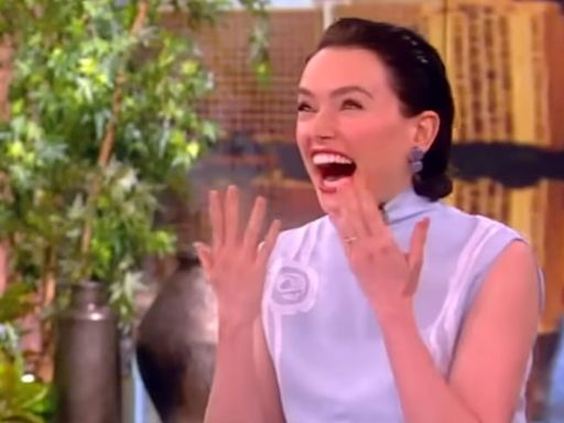 Daisy Ridley Seemingly Gets Exciting Job Offer from Whoopi Goldberg During Live ‘The View’ Interview