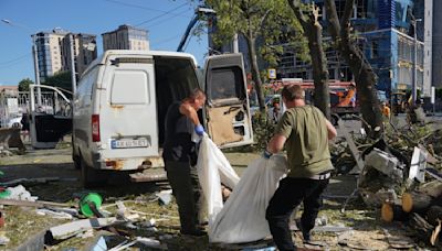 Ukraine sends over 30 drones into Russia after bombing of Kharkiv leaves 3 dead and dozens injured