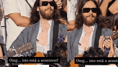 ¡Jared Leto sorprende a sus fans con concierto improvisado! (VIDEO)