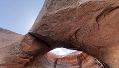 Utah's Famed 'Double Arch,' Made Of 190-Million-Year-Old Navajo Sandstone, Collapses